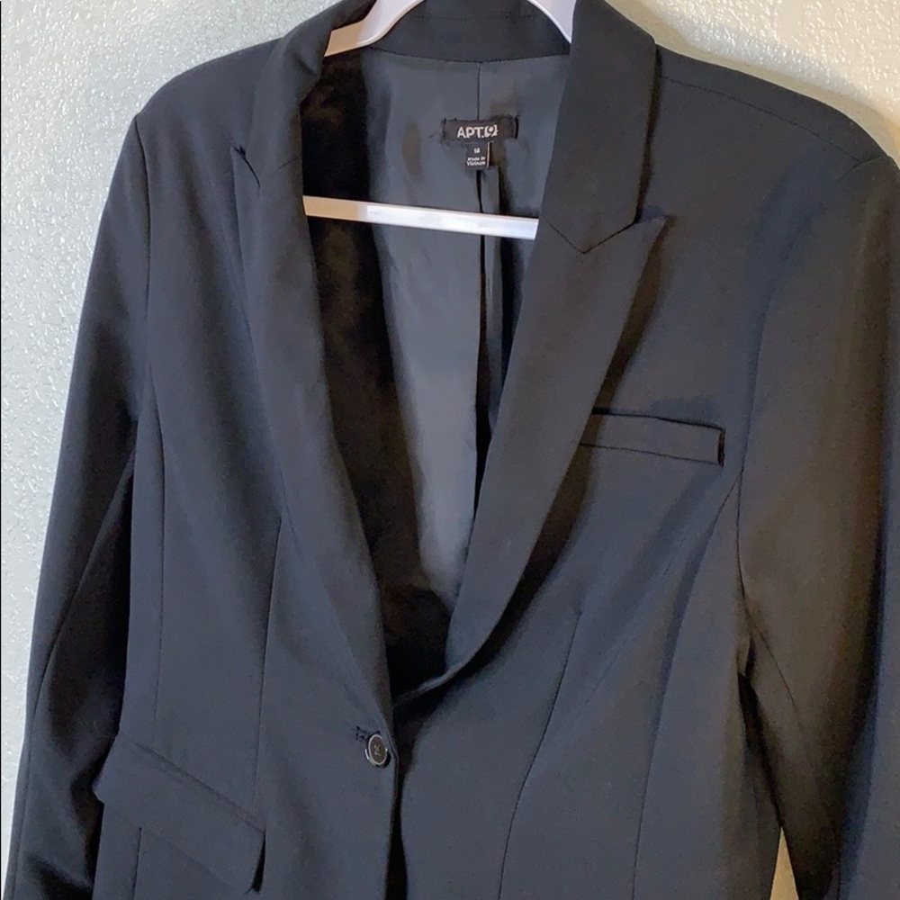Black APT 9 Blazer, Size L - Picture 3 of 6
